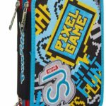 ASTUCCIO SEVEN SJ GANG CYBER BOY COMPLETO PEN PAD 3 zip Novità scuola 2020/21