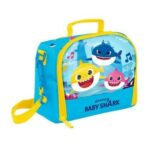 BORSA TERMICA PORTA MERENDA SEVEN BABY SHARK FAMILY con tracolla Novità