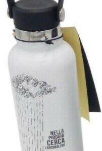 BORRACCIA SEVEN TEENACE ACCIAIO INOX caldo e freddo bianca con nuvola 500ml
