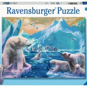 PUZZLE RAVENSBURGER BAMBINI 100XXL pezzi ANIMALI DELLA GIUNGLA +6 ANNI