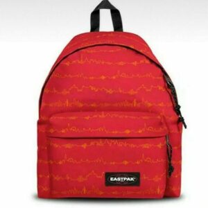 ZAINO EASTPAK ROSSO E ARANCIONE EK620 padded pak'r 61x beat teasing 24l - Prodotto originale