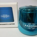TEMPERAMATITE ELETTRICO A BATTERIA EASTPAK AZZURRO 1 foro