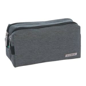 ASTUCCIO A BUSTA COMIX MAXI 2 zip grigio - con maniglia e logo Novità