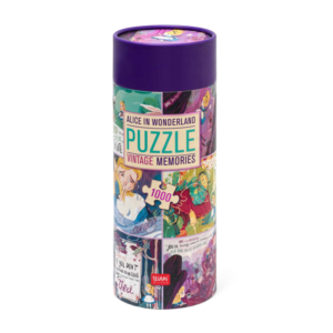 PUZZLE ALICE IN WONDERLAND LEGAMI Vintage memories 68x48cm 1000 PEZZI