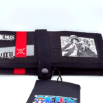 ASTUCCIO ONE PIECE ROLL UP ANIME LUFFY rosso e nero COMIX ORIGINALE